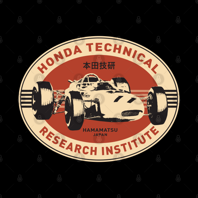 Honda Techinical Research 2 by Buck Tee by Buck Tee