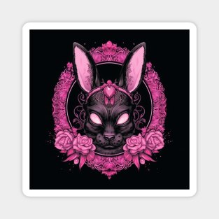 Rosy Rabbit Magnet