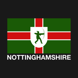 Nottinghamshire County Flag - England T-Shirt