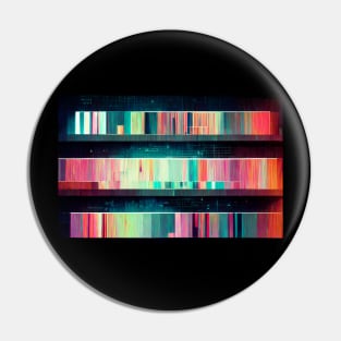 Glitch Horizon Pin