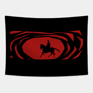 A Fistful of Dollars – Title Graphic (red) Tapestry