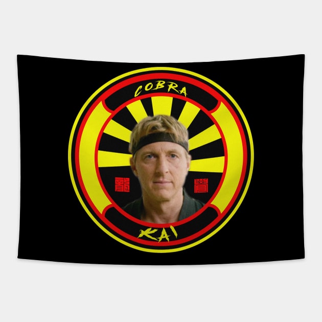 cobra kai - johnny lawrence Tapestry by iniandre