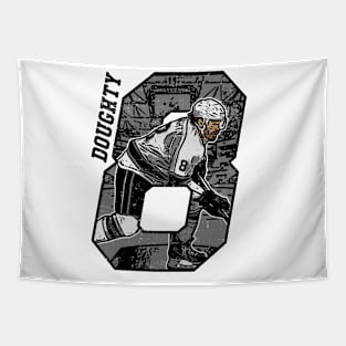 Drew Doughty Los Angles Offset Tapestry