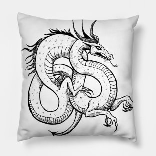 Japanese dragon Pillow