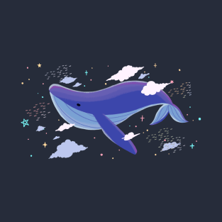 Flying Whale Star T-Shirt
