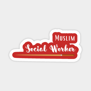 Muslim Social Worker Magnet