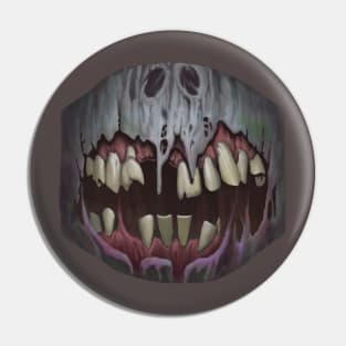 Zombie Smile Mask & Pin