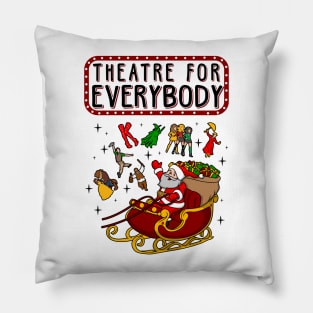 Theatre For Everybody Christmas Sweater Pillow