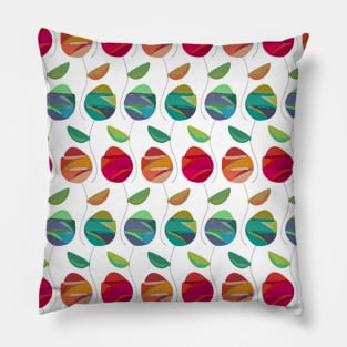 Tulip Floral Pattern Pillow