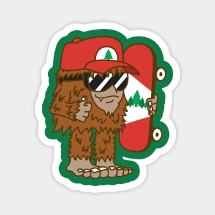 Sass the Sasquatch Magnet