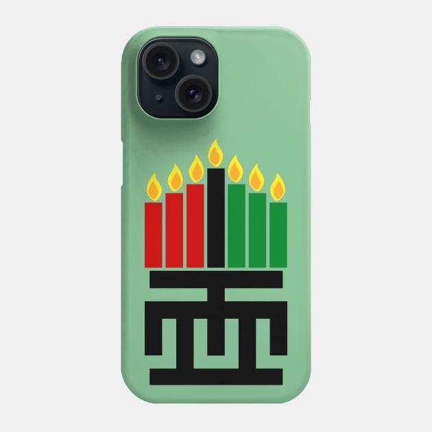 ALKEBULAN - KWANZAA 7 PRINCIPLES Phone Case by DodgertonSkillhause