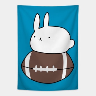 Little Bunny and Football Tapestry