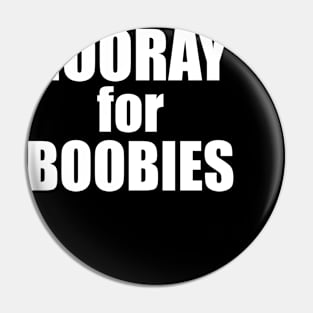 Hooray for Boobies! Pin