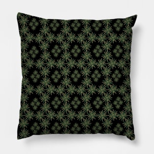 repeated seamless geometric pattern Pillow