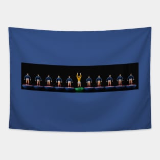 Rangers FC subbuteo team Tapestry