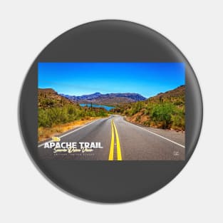 Apache Trail Scenic Drive View Pin