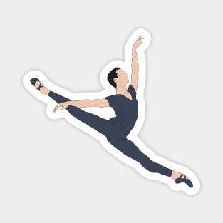 Grand Jete - Ballerino Magnet