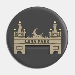 Luna Park Cleveland Mansfield Ohio Pin