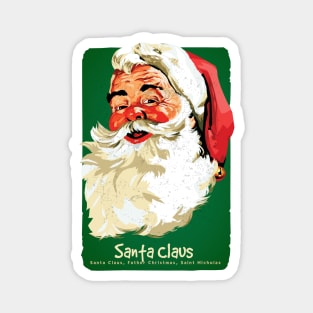 Santa Claus Father of Christmas Magnet