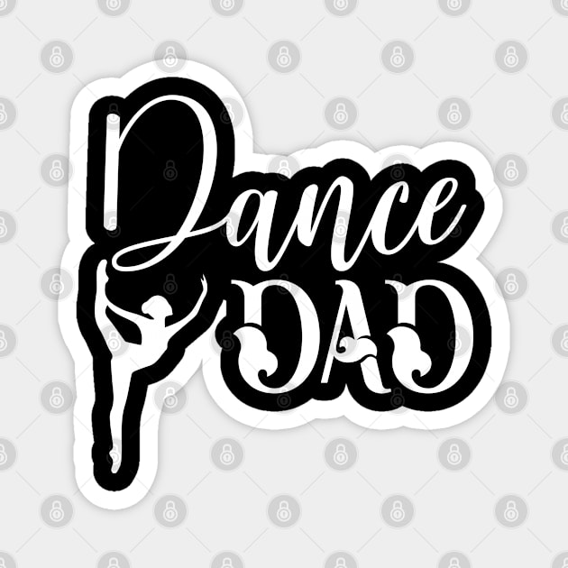 Dance Dad Fathers Day Magnet by foxredb