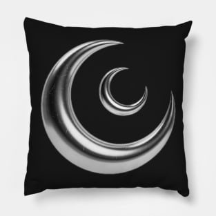 v art digital work moon Pillow