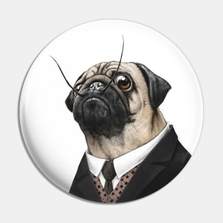 Pug Dali Pin