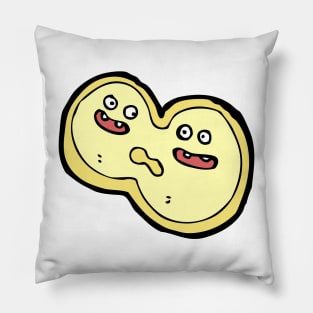 Cute Bacteria Microbes Pillow