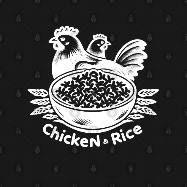 Chicken and Rice by ThesePrints