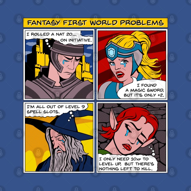 Fantasy First World Problems by graffd02