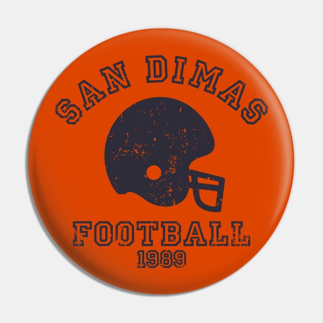 San Dimas Football Pin by OrangeCup