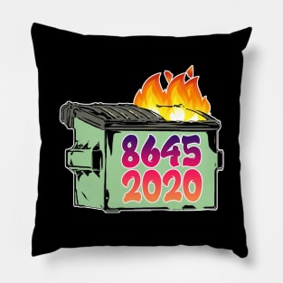 86452020 Dumpster Fire Pillow