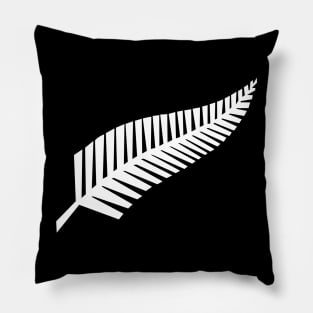 New Zealand Silver Fern Pillow