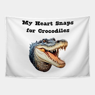 Australian Salt Water Crocodile Tapestry