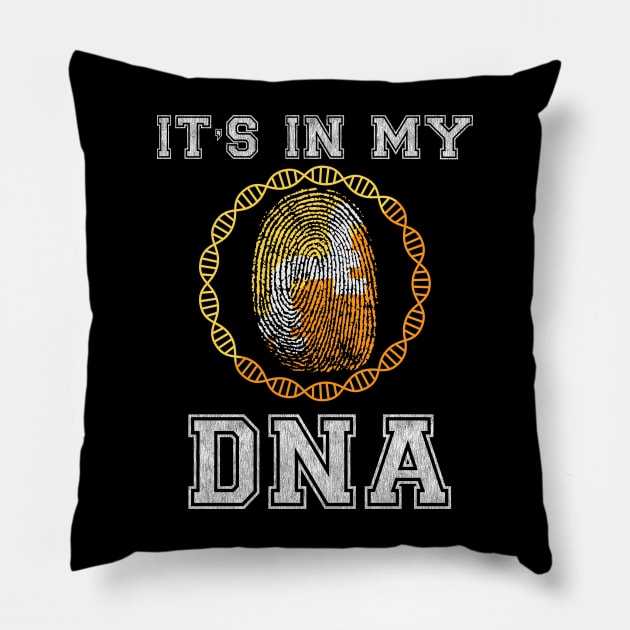 Bhutan  It's In My DNA - Gift for Bhutanese From Bhutan Pillow by Country Flags