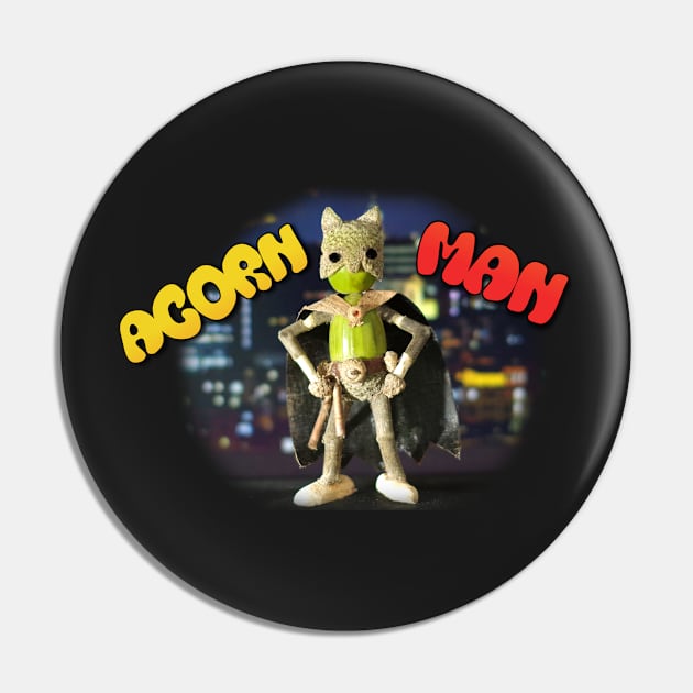 Acorn Man - Oak Folk Pin by Simon-dell