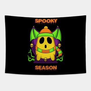 Spooky Season Ghost (NEON) Tapestry