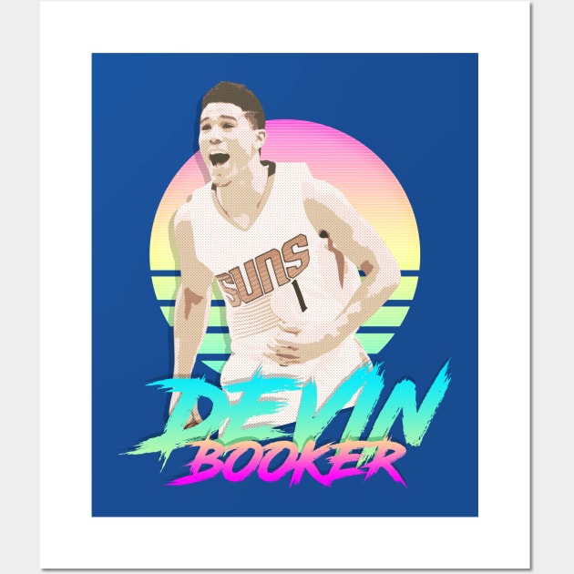 Vintage Wash Devin Booker Basketball T-shirt Vintage Devin 