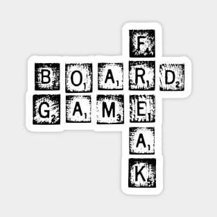 Board Game Freak - for light backgrounds Magnet