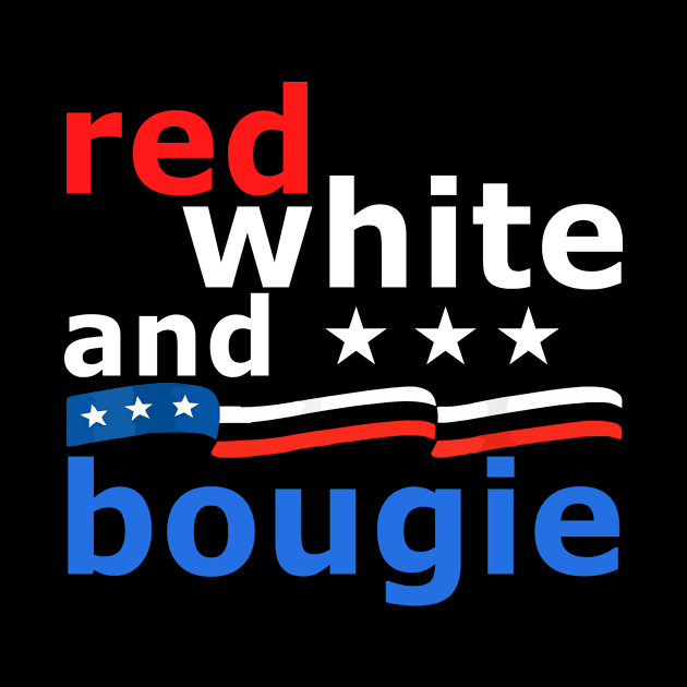 Red White And Bougie 4th of july by HUANROSE