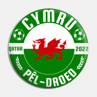 Cymru Football Pin