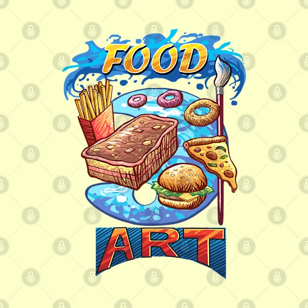 Food Art by Artteestree