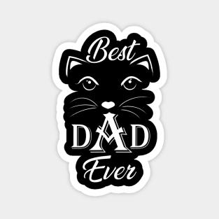 Best Cat Dad Ever Cat Daddy Father Day 0H Magnet