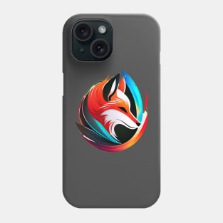 Artful Kitsune Fox Phone Case