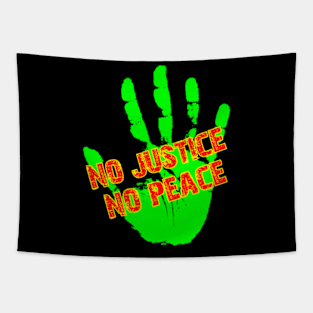 No Justice No Peace Tapestry