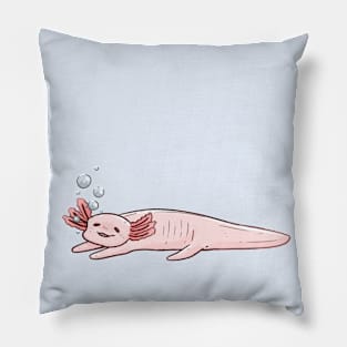 Sleeping Axolotl Pillow