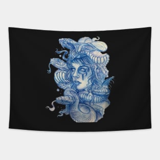 Snake girl Tapestry