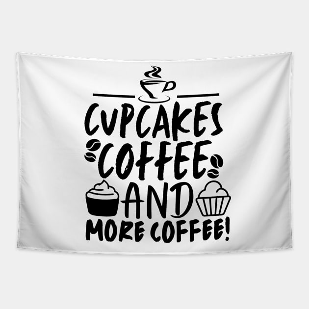 Cupcakes! Coffee and more coffee! Tapestry by mksjr