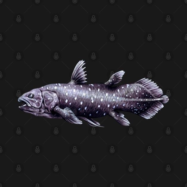 Coelacanth Fish by Pip Tacla