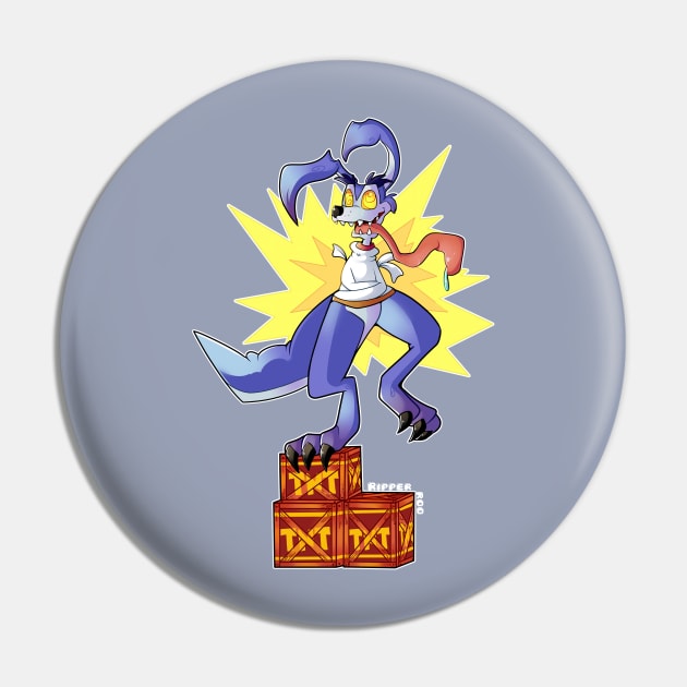 Ripper Roo Pin by Yukipyro