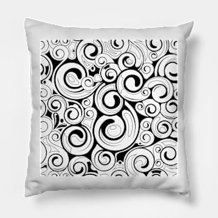 Fractal Waves Pillow